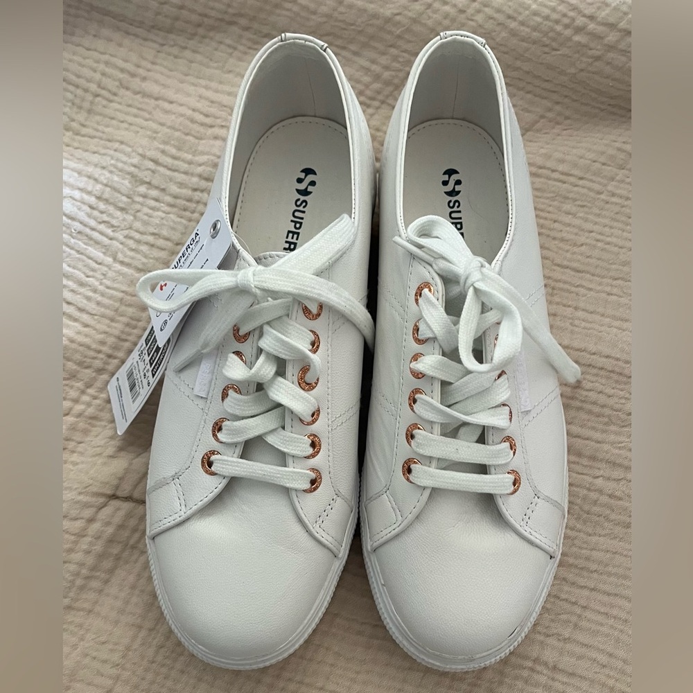 Superga Napa Leather Platform